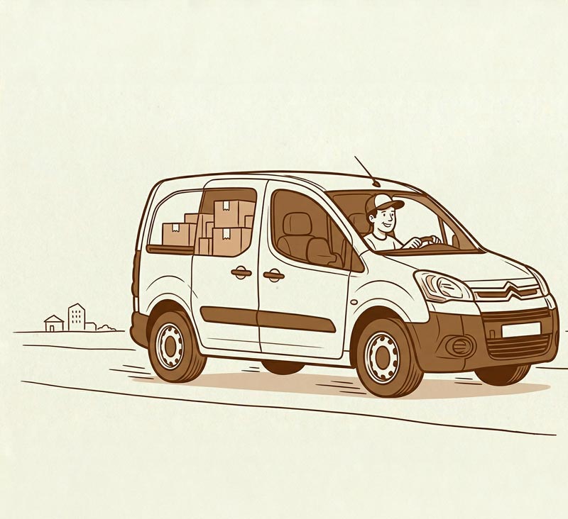 foto berlingo despachos